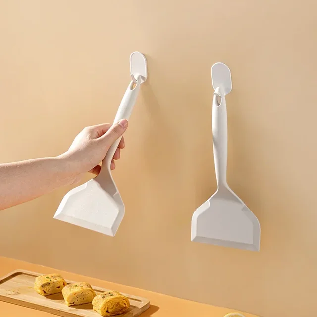 Silicone Heat Resistant Spatula Household Food Grade Non-stick Frying Pan Sushi Steak Fish Pancake Baking Scoop Kitchen Tool 5