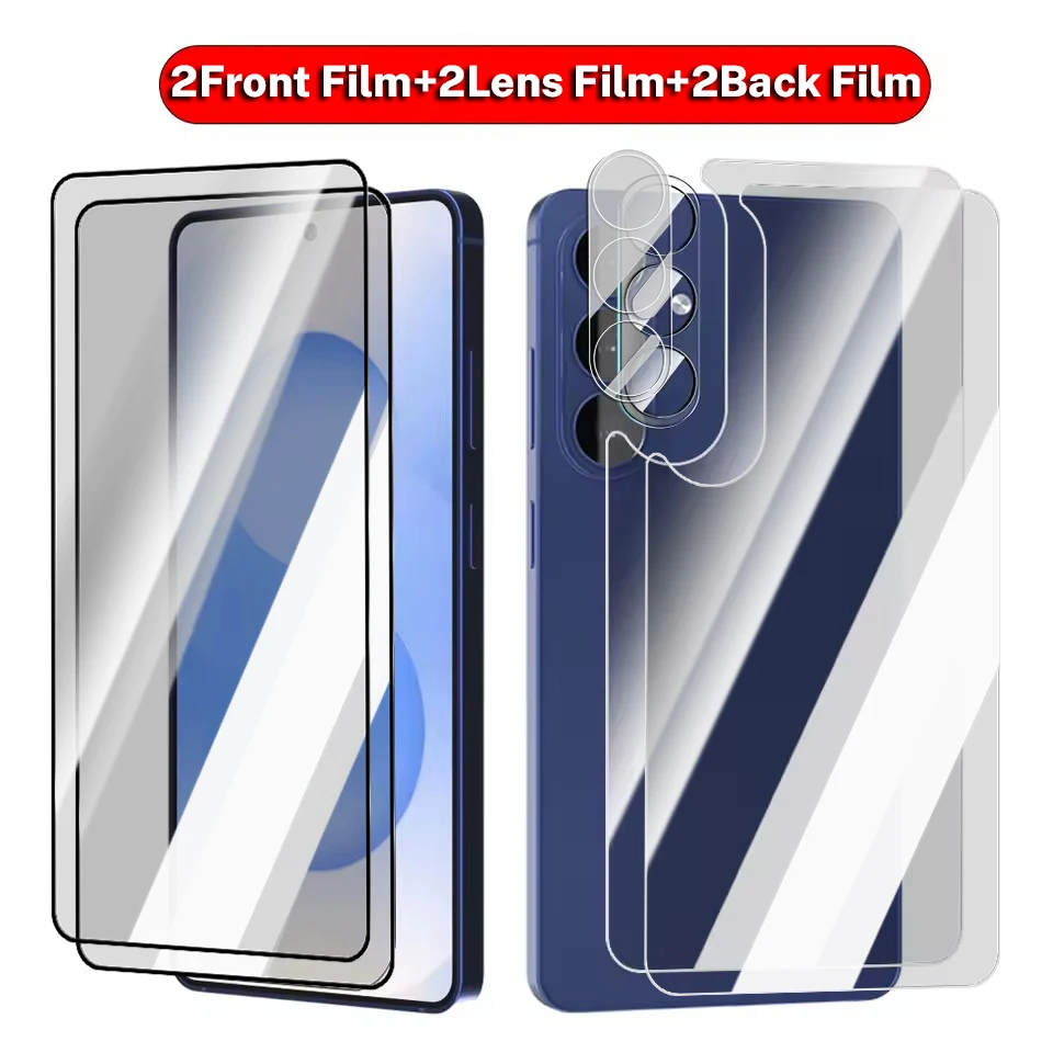 6-in-1 Tempered Glass Screen & Lens Protector - Ultra Clear, Anti-Scratch Protective Film