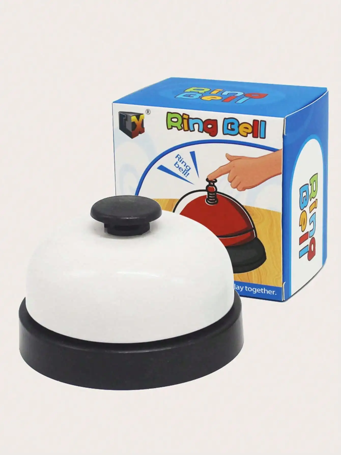 1pc Pet Interactive Bell Toy Dog Training Called Dinner Small Bell Puppy Feeding Reminder Solid Color Ring Teddy Dog Products