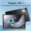 10.1 inch Tablet 8GB+256GB BT5.0 5G Calling 10-Core MTK6797 Processor 128GB Memory Large Storage Capacity 7000mAh Battery Tablet 3
