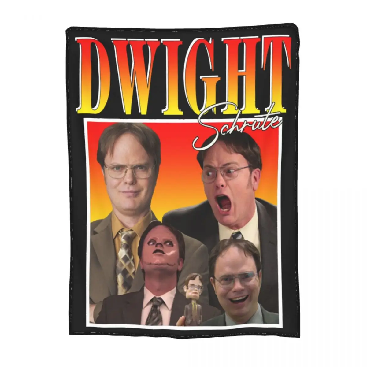 

Офисное одеяло Dwight Schrute, Фланелевое текстильное украшение, домашние одеяла, удобное супер мягкое одеяло для спальни