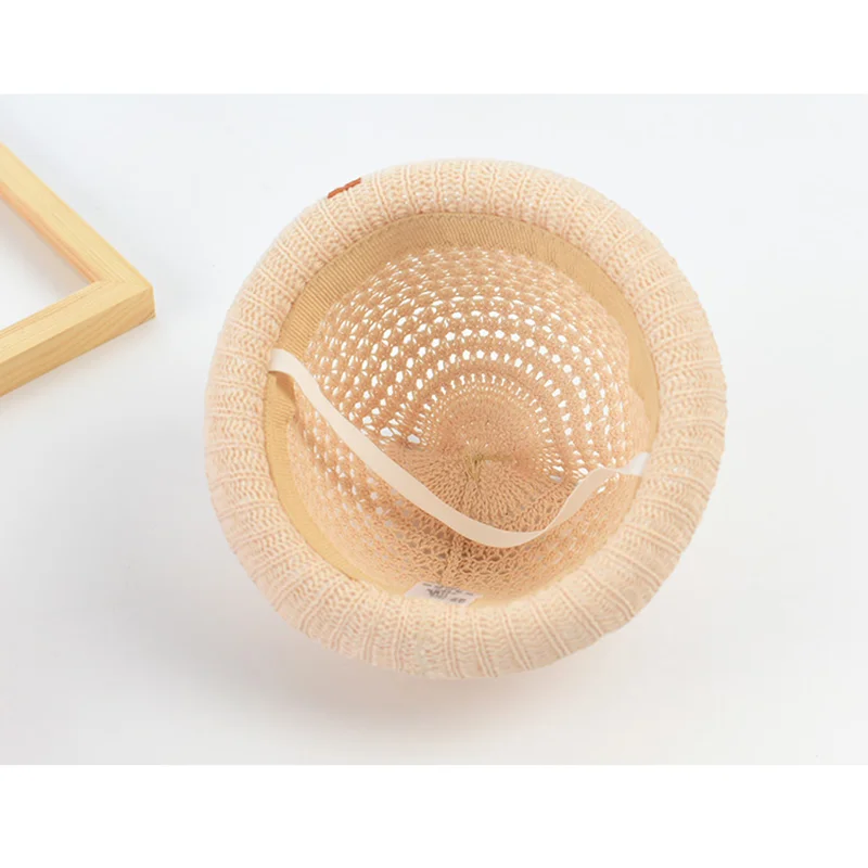 Sun Hat Cute Kids Baby Summer Children Cat Ears Sunshade Hat Beach Hats Straw Hat Boy Girls Cotton Breathable Cap Outdoor Sunhats