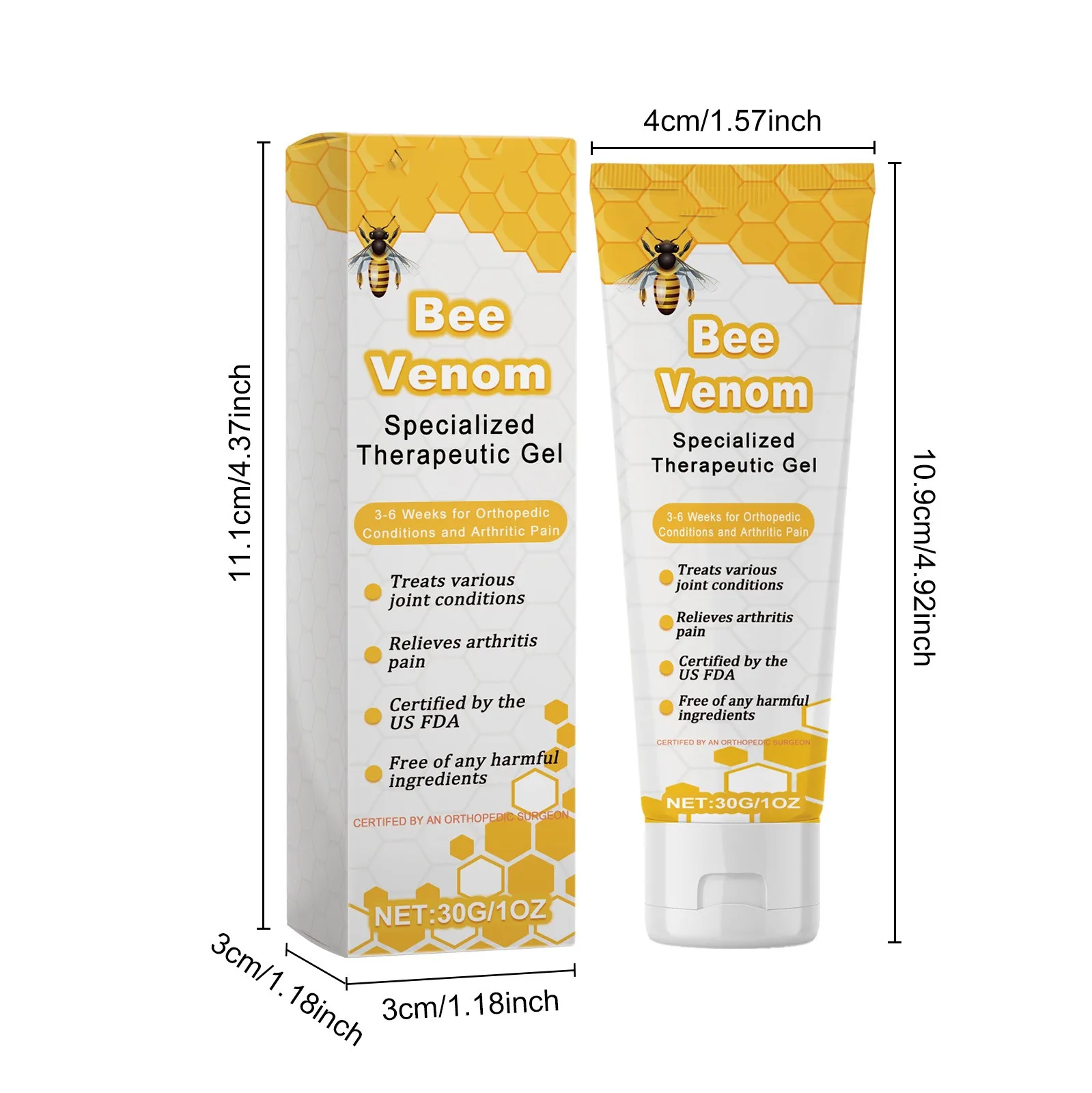 Flysmus Halluxcare Bee Venom Treatment Cream
