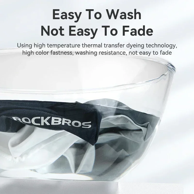 ROCKBROS Cycling Mask Summer Sun UV Protection Full Face Mask Balaclava Breathable Hiking Outdoor Windproof Motorcycle Scarf