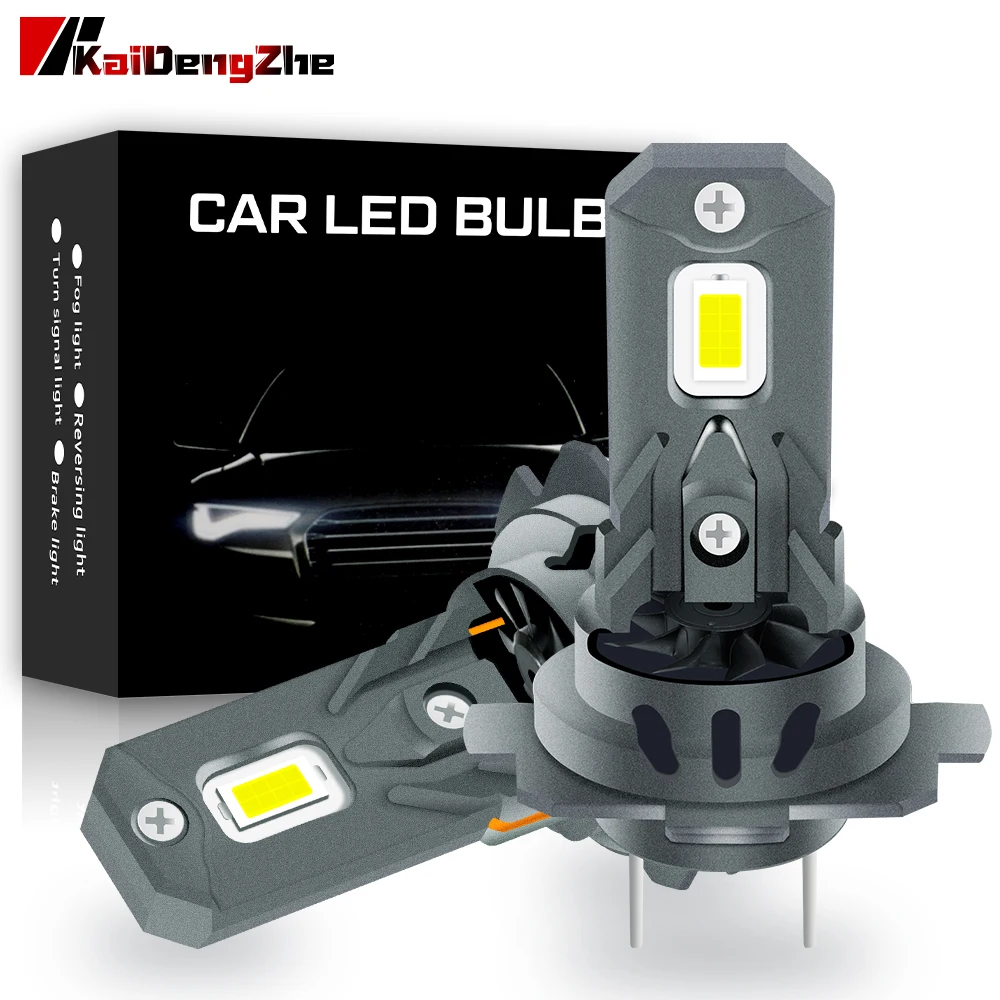 

2x H7 Led Canbus No Error Headlight 360 ° H18 Car Bulbs 110w Diode Lamps High Power For Peugeot 206 207 301 308 307 3008 4008