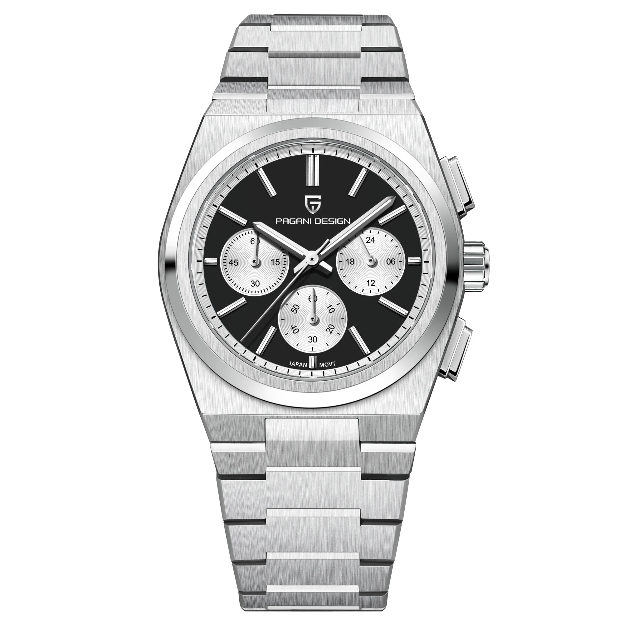 

PAGANI DESIGN 1761 Men Sports Quartz Watches luxury watch for men stainless steel sapphire glass chronograph watches
