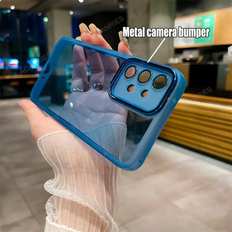 Transparent Silicone Protective Case with Lens Guard