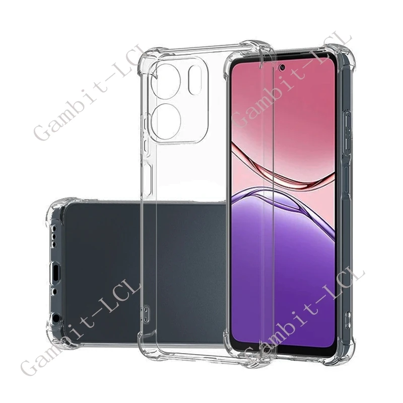 Premium Shockproof Anti-Falling Back Case - Soft TPU Protective Cover