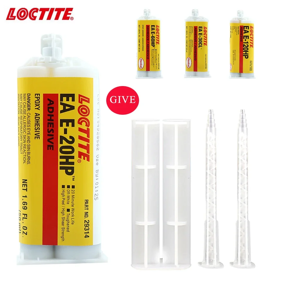 Adesivo Epossidico Loctite E-20Hp 30Cl E-60Hp E-120Hp Colla Ab Adesivo Epossidico Bicomponente Struttura Per Fonderia Super Colla Per Metallo