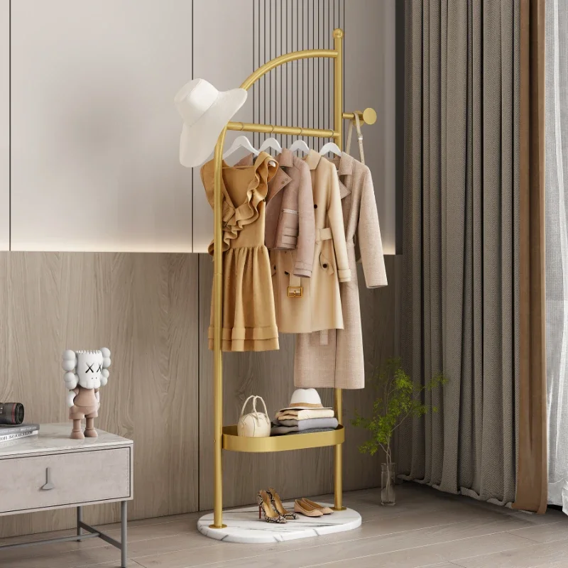 

Shoes Stand Coat Racks Clothes Hangers Wall Bedroom Boutique Coat Racks Closet Living Room Floor Shelf Percha De Pie Furniture