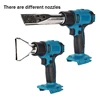 2500W Electric Heat Gun for Makita 18V Battery LED Temperature Display Cordless Handheld Hot Air Gun with 4 Nozzles Hot Air Gun 2
