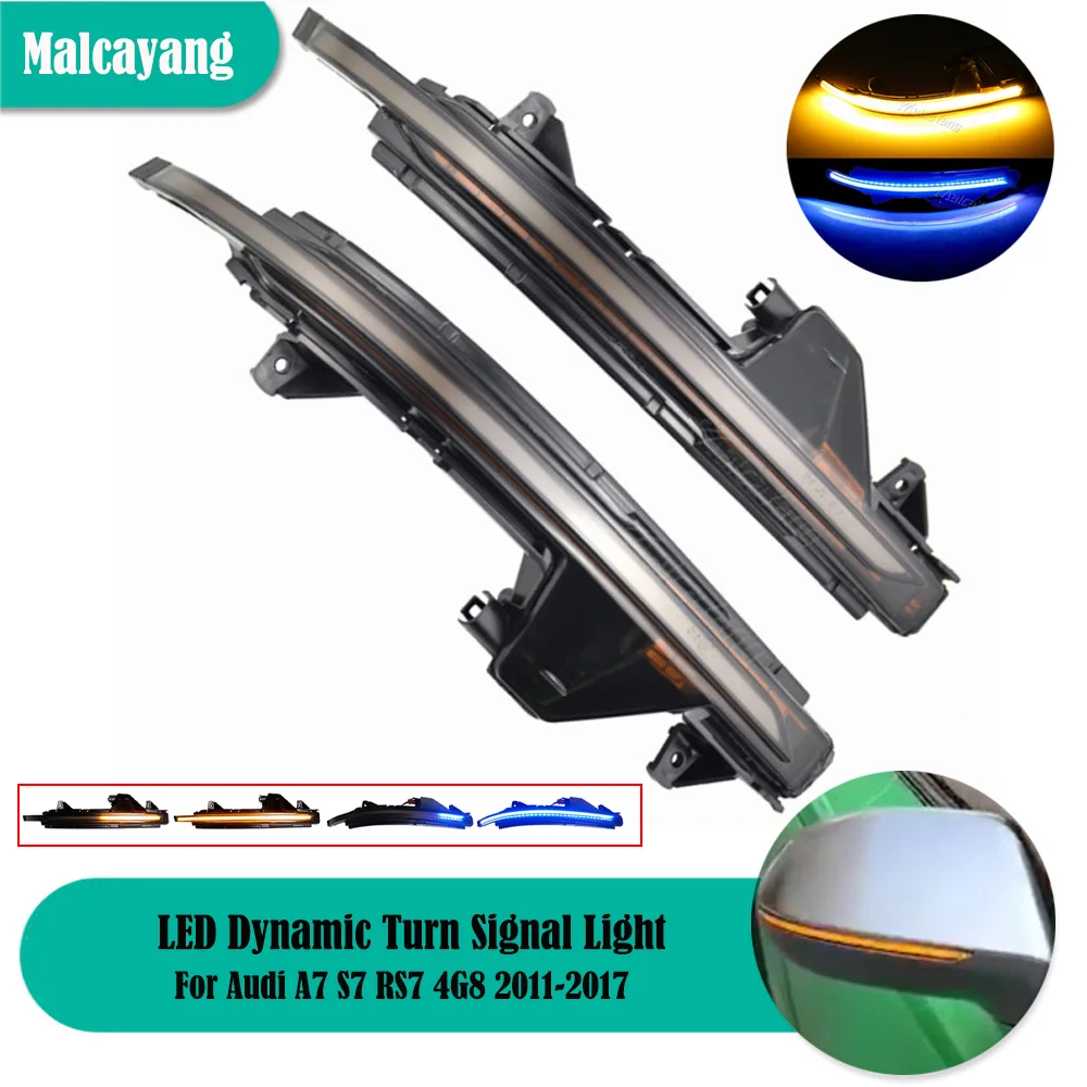 2PCSLEDDynamicTurnSignalLightSideRearviewMirrorIndicatorFor