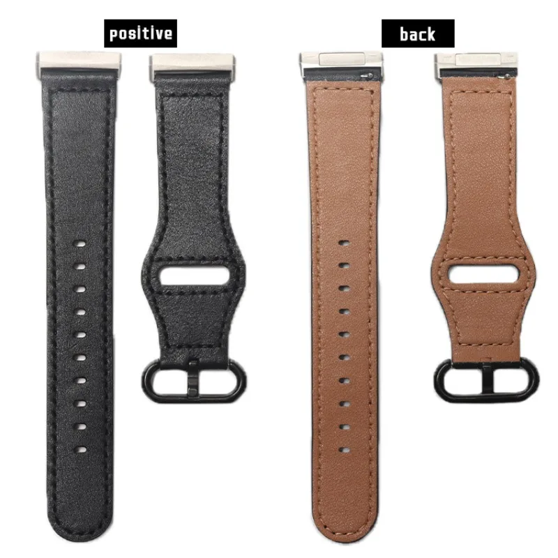 Premium Genuine Leather Strap with Classic Buckle – Elegant and Casual Design