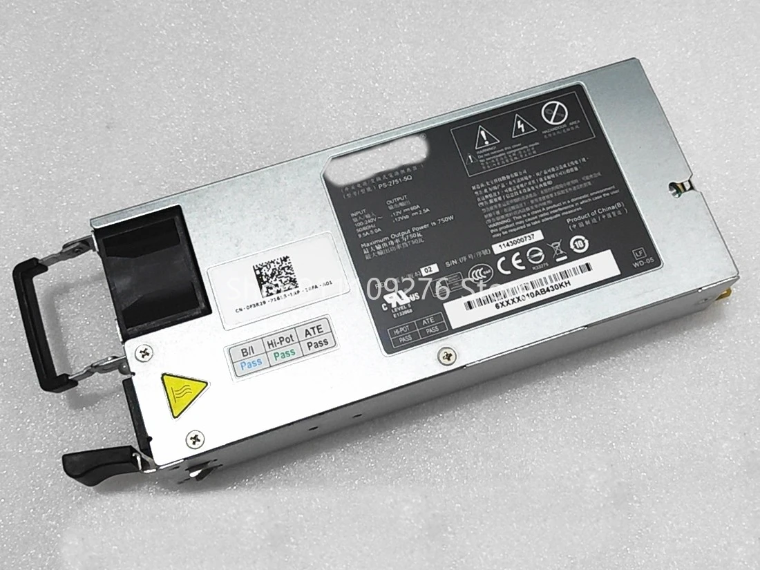 

Оригинальный блок питания для Dell C2100, Стандартный блок питания, максимальная мощность 750 Вт