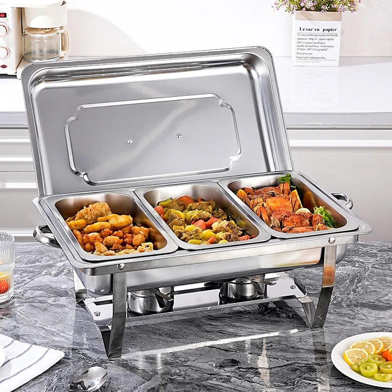 Stainless steel et stove heatable insulated pot suitable for family gatherings banquets commercial hotels stainless steel pot