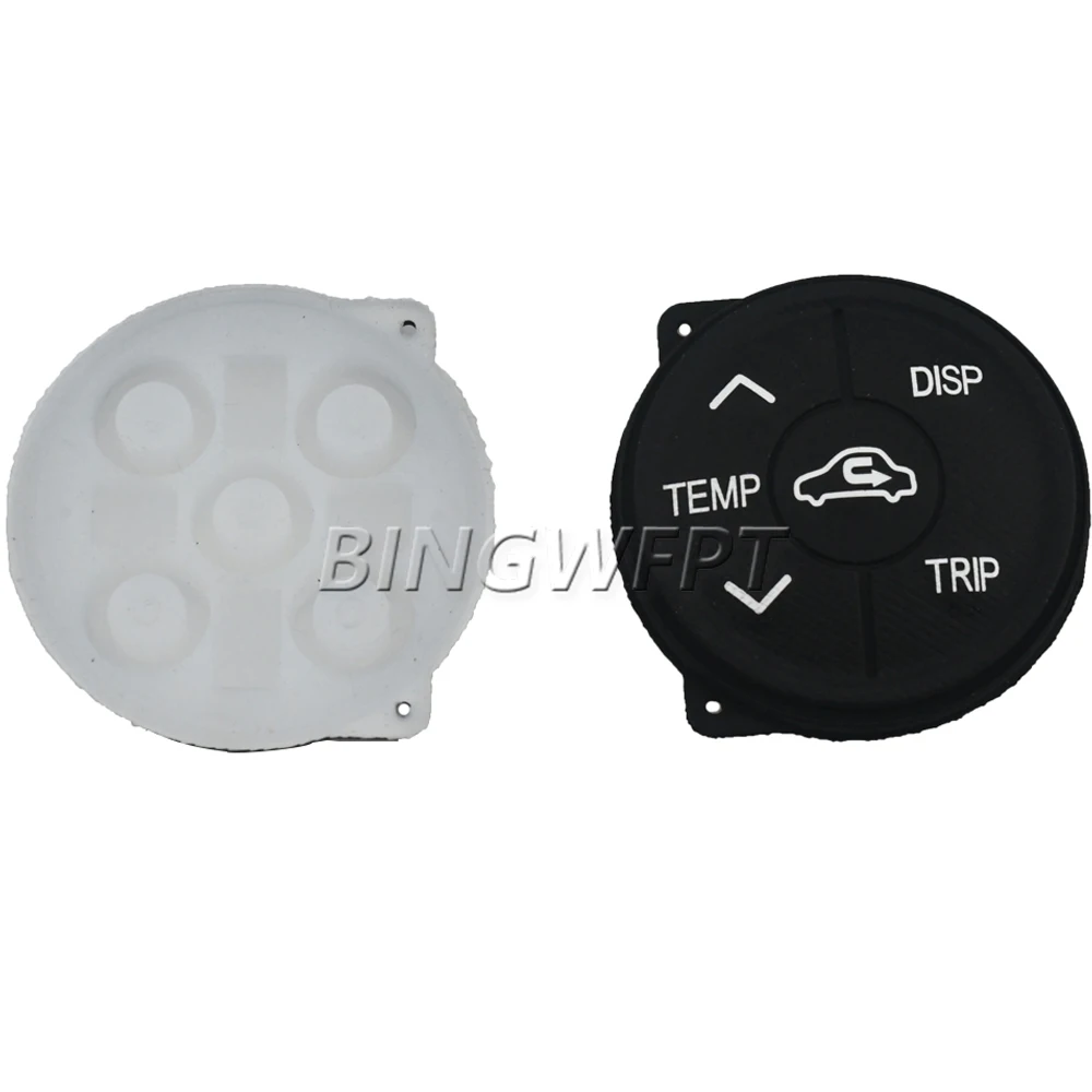 Steering Wheel Switch Controls Rubber Toyota Prius