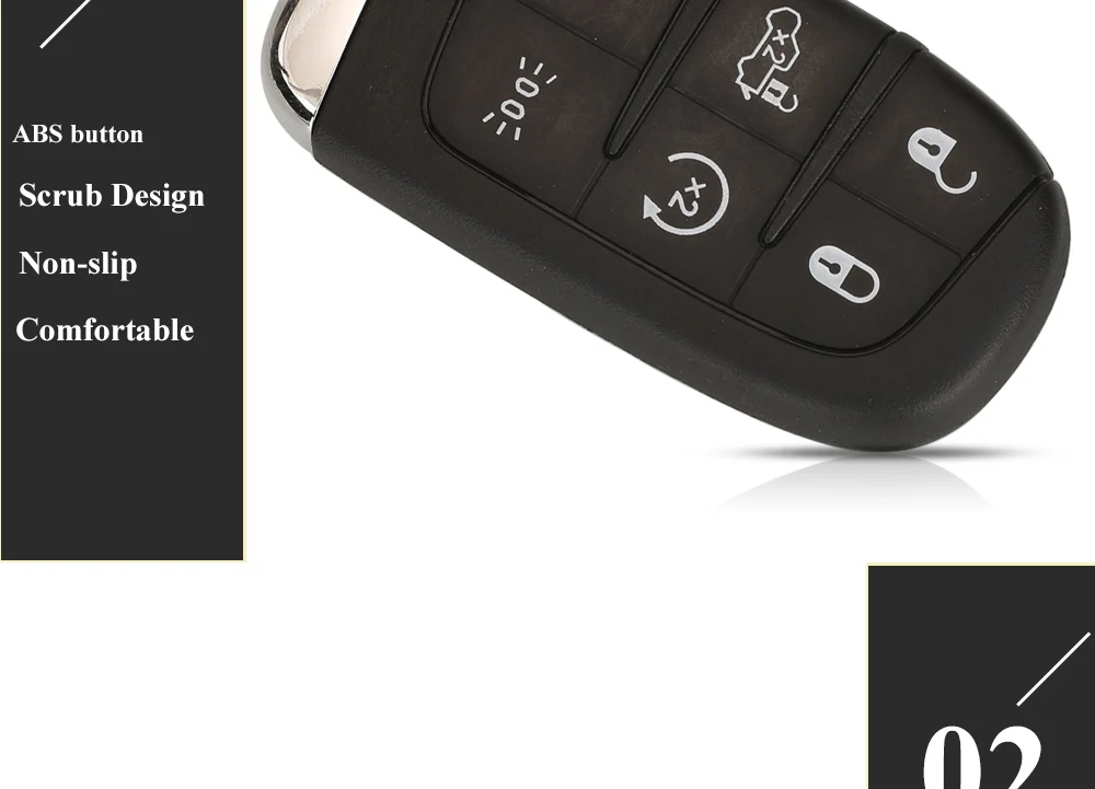 Keyforkess Original Factory 5Button per Fiat Toro 500 500L 500X 2016 OEM Smart Remote Key Fob controllo automatico 433MHz 4A Chip SIP22 14 Keyforkess Original Factory 5Button per Fiat Toro 500 500L 500X 2016 OEM Smart Remote Key Fob controllo automatico 433MHz 4A Chip SIP22 - S74571f2fd65e4b818d254a79a6f8f756I