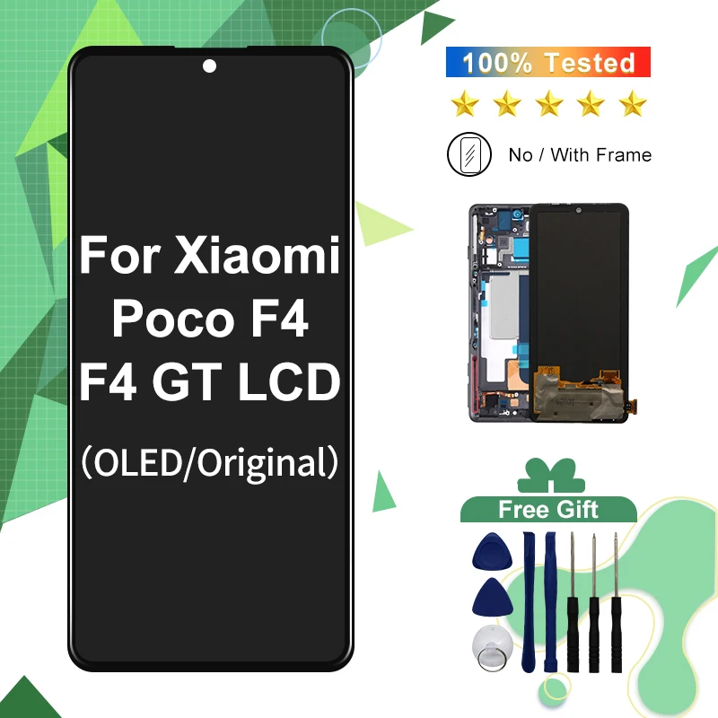 Original Ecran LCD Complet Avec châssis Nebula Green Pour Original Ecran LCD Complet Avec châssis Nebula Green Pour