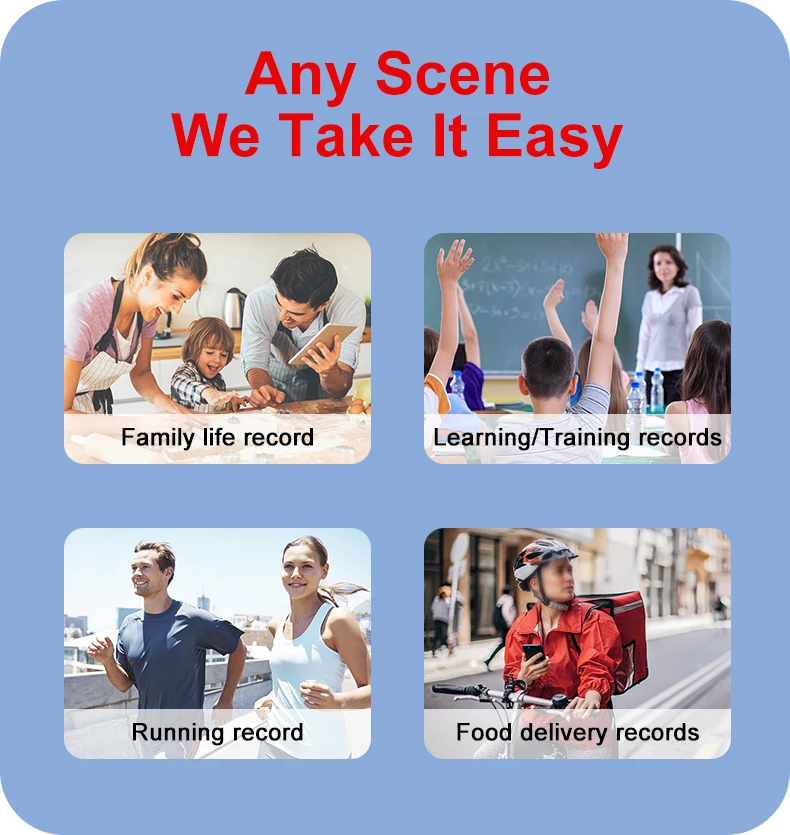 كاميرا WD7 الصغيرة مع ملحقات التركيب