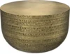 Johnsen Boho 30 Inch Wide Metal Coffee Table in Antique Gold, Fully Assembled, for The Living Room and Bedroom 1
