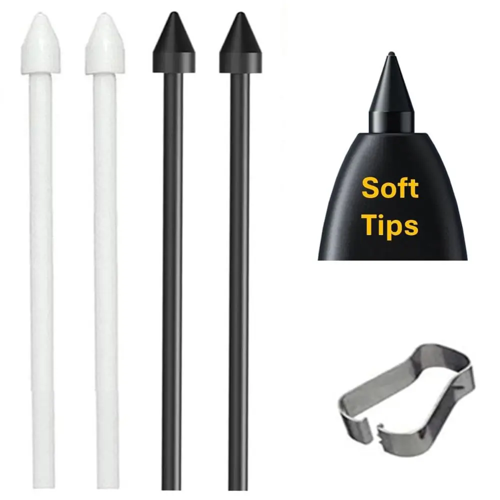 with Tweezer Stylus Pencil Nibs Soft Smooth Pen Tips Replacement