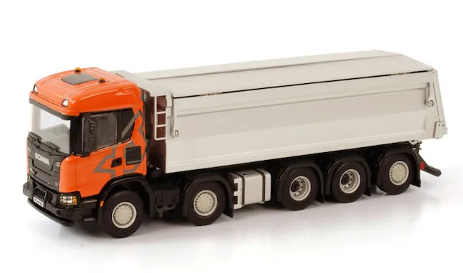 

Collectible Alloy Model WSI 1:50 Scale SCA-NIA G CG17N 10X4 Transport Delivery Tipper Truck Vehicle Diecast Toy Model 04-2120