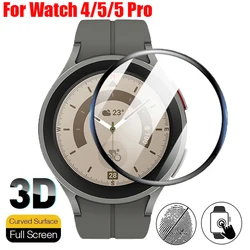 Pack of 1 - 3 TPU 3D Screen Protectors - Anti - Scratch Protective Films - Galaxy Watch 5 44mm (3 PCS)