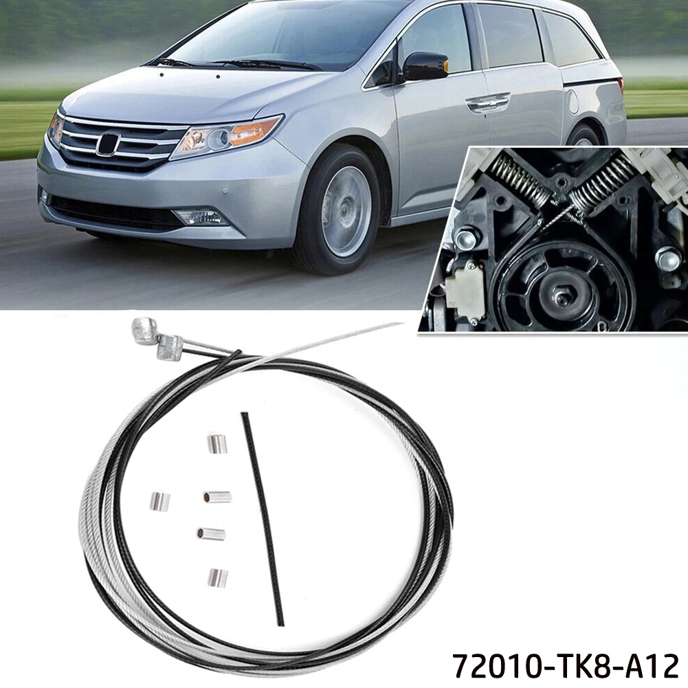1 Set Sliding Door Cable 1 Set Sliding Door Cable Repair Kit Part Fit L / R Side For Honda For Odyssey 11-18 72050TK8A12