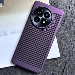 Slim Lightweight Honeycomb Mesh Cooling Case - PC Hard Back Cover for OnePlus 13 (PURPLE)