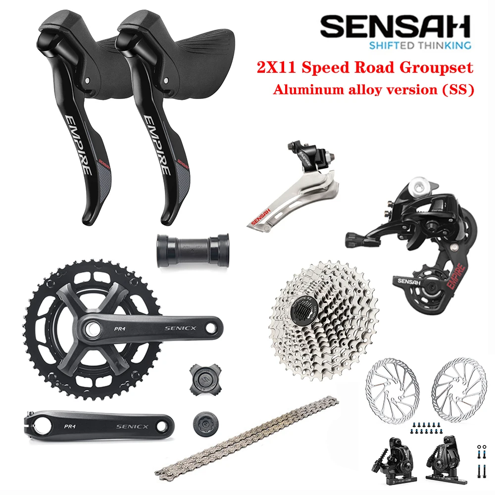 SENSAH EMPIRE 2x11 Скоростная группа для дорожного велосипеда
