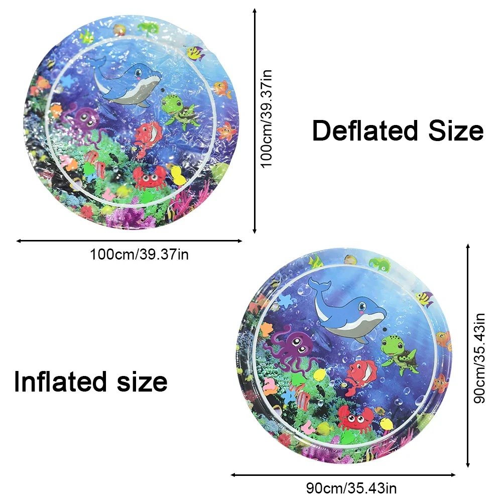 Inflatable Octopus Baby Water Mat 2