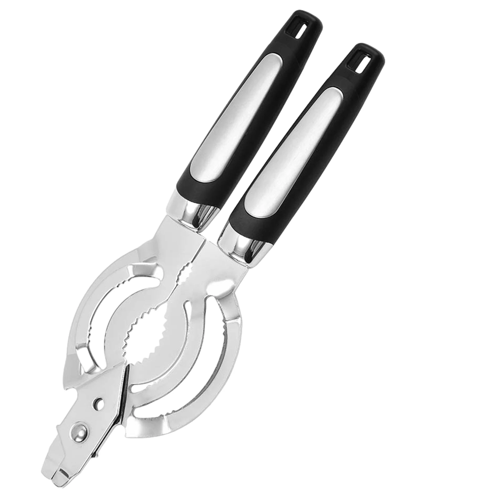 

Jar Opener Weak Hands Home Kitchen Tools Black Silver Lid Sturdy Stainless Steel Remover Beer Bottle Manual Multifunctional
