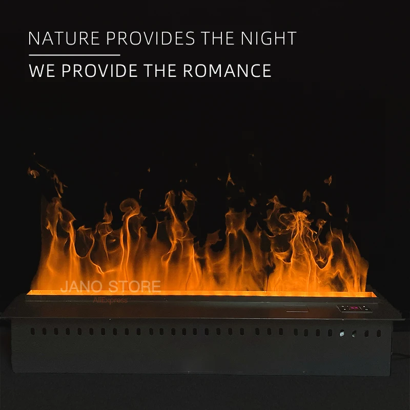 3D Water Vapor Fireplace 3