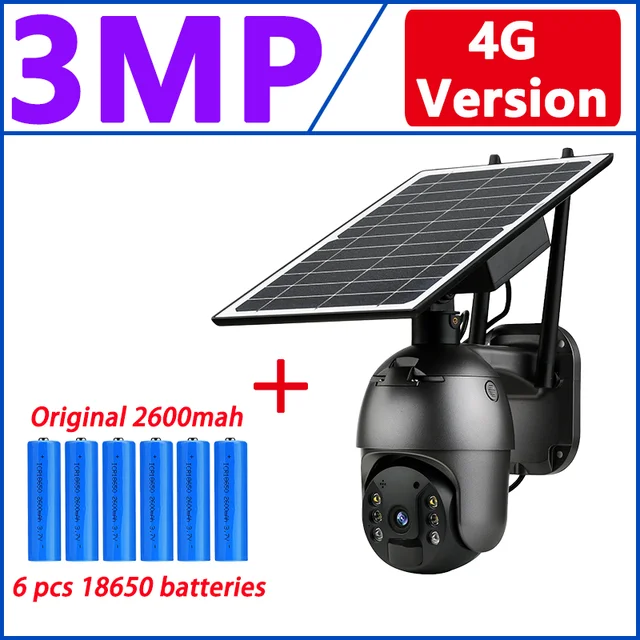 3MP 4G Battery Cam