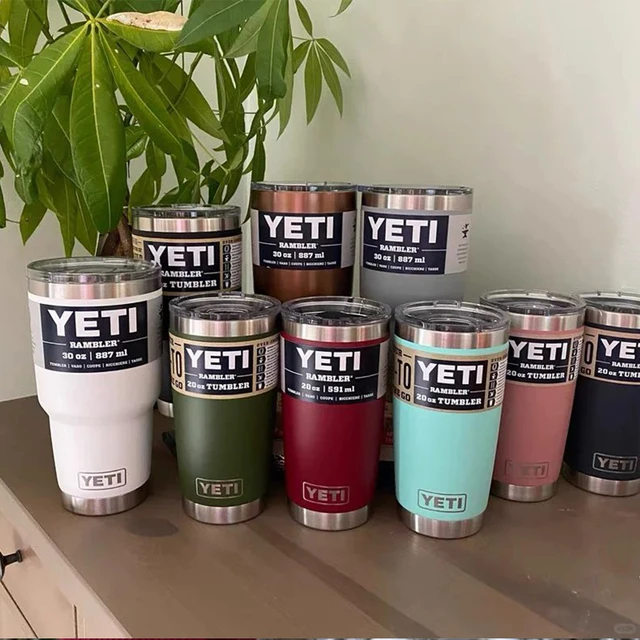 MOGA THE YETI 30OZ/852ML Tumbler stainless steel vacuum insulated glass cup  with magnetic sliding lid - AliExpress
