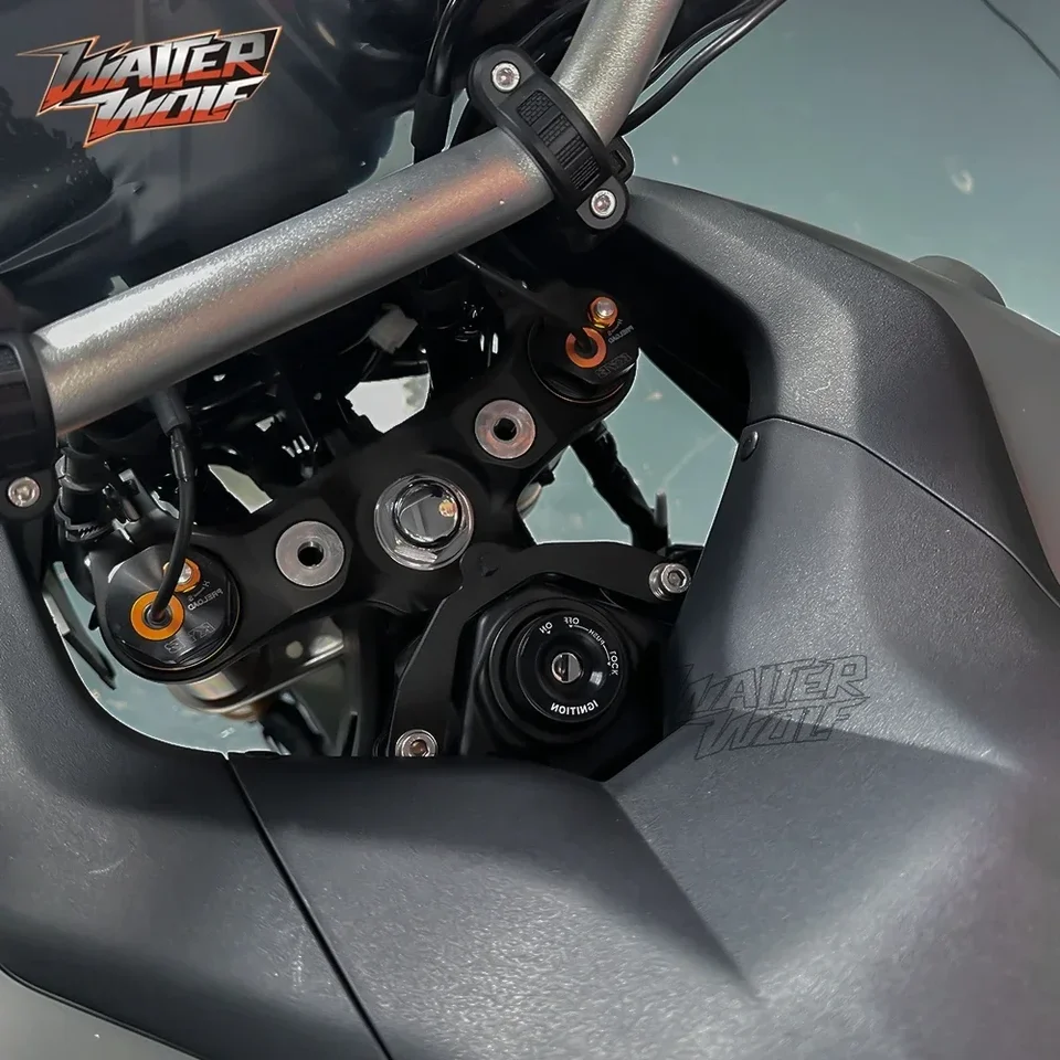 Stabilizzatore Sterzo Per Yamaha Tracer 9/900 GT 2021-2023 - Kit Montaggio In Alluminio - Foto 8