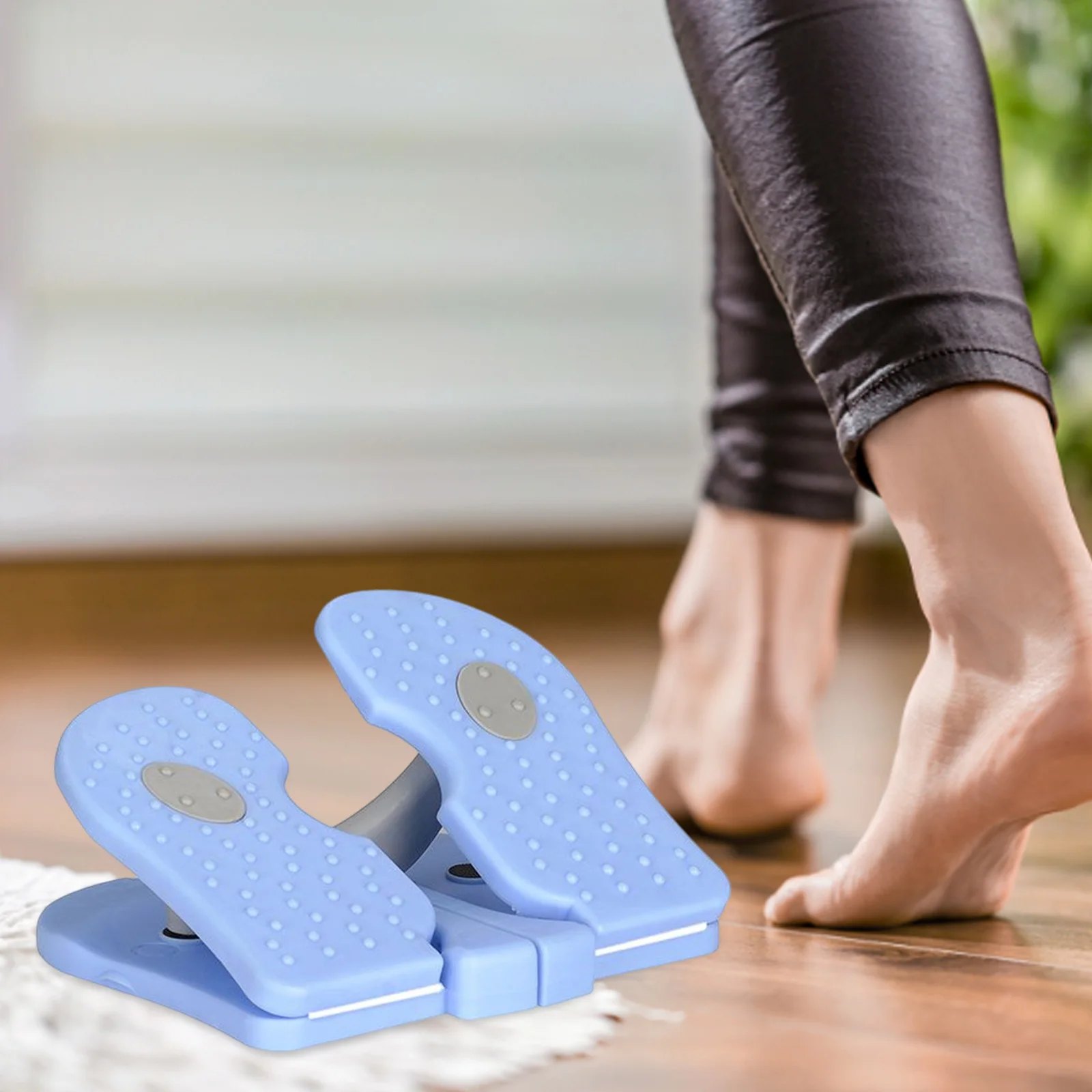 Compact Foldable Standing Leg Stretch Board - Non-Slip Fitness Equipment