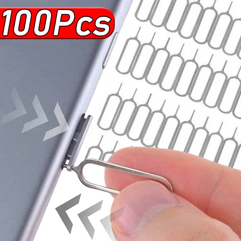 Anti-Lost Card Pin for IPhone 15 14 13 12 11 SamSung HUAWEI Universal Sim Card Remover Tray To Open The Sim Eject Tool sim card ejecter tool
