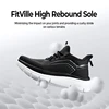 FitVille Thick Sole Running Shoes Mens Sneakers Shock Absorbing Rebound Lightweight For Swollen Feet Arch Support Wide Shoes 3