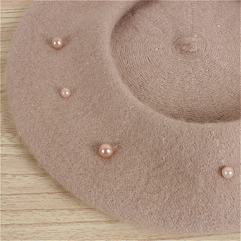 Baby Hat Knit Hat Baseball Cap Kids Bucket Hat Kids Sun Hat Fashion New Princess Kids Girls Caps Berets Lovely Pearl Beanies Hats Spring Autumn Winter Toddler Girls Hats toddler girl