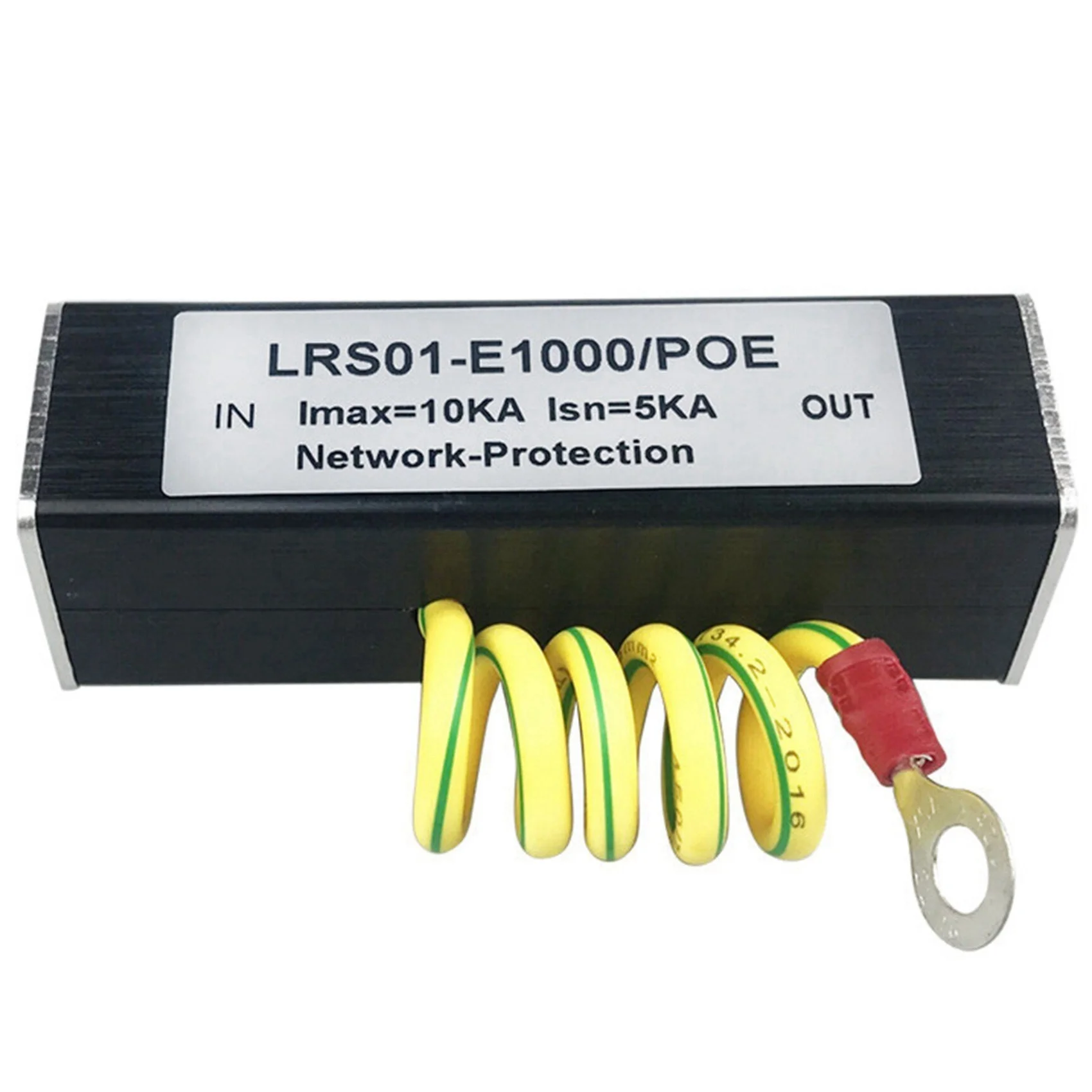 8X 100/1000M POE IP 카메라 네트워크 POE 스위치 RJ45 및 POE 서지 보호 장치 방전기 SPD 1000M