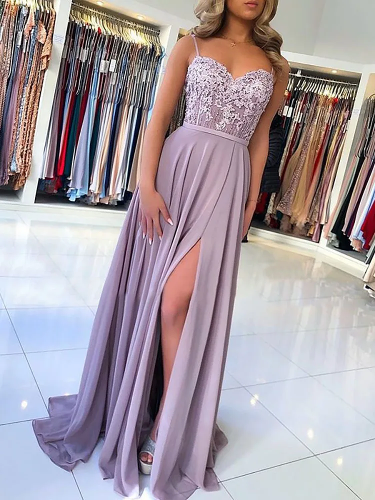 Women'S Dress Beauty Dress Strap Dress Sexy Birthday Party Dress Long Dress