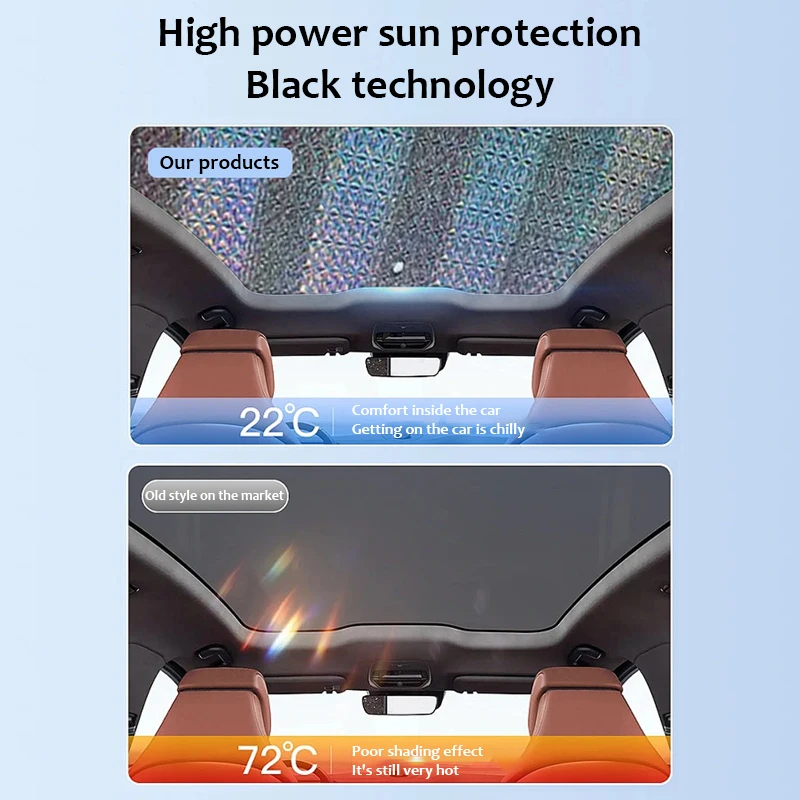 Sunroof Sunshades Renault Koleos HY 2007~ 2008 2011 2012 Skylight Roof Sunscreen Heat Insulation Anti-UV Car Accessories