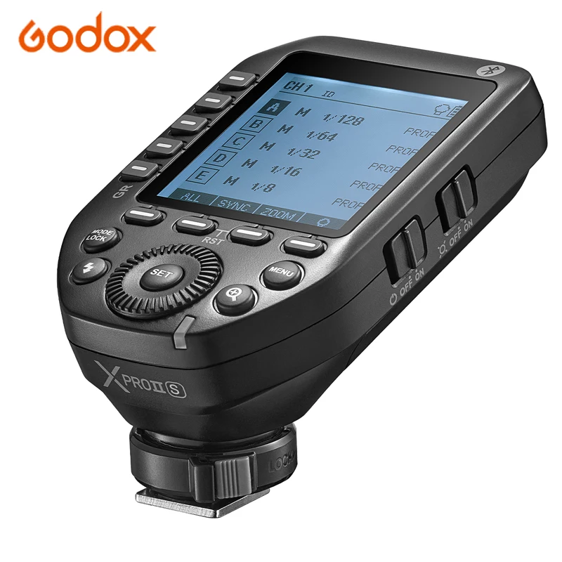 

Вспышка Godox XPROII для Sony Canon Nikon Olympus Fuji Leica TTL, беспроводной триггер вспышки 1/8000s HSS 2,4 ГГц, беспроводная система X