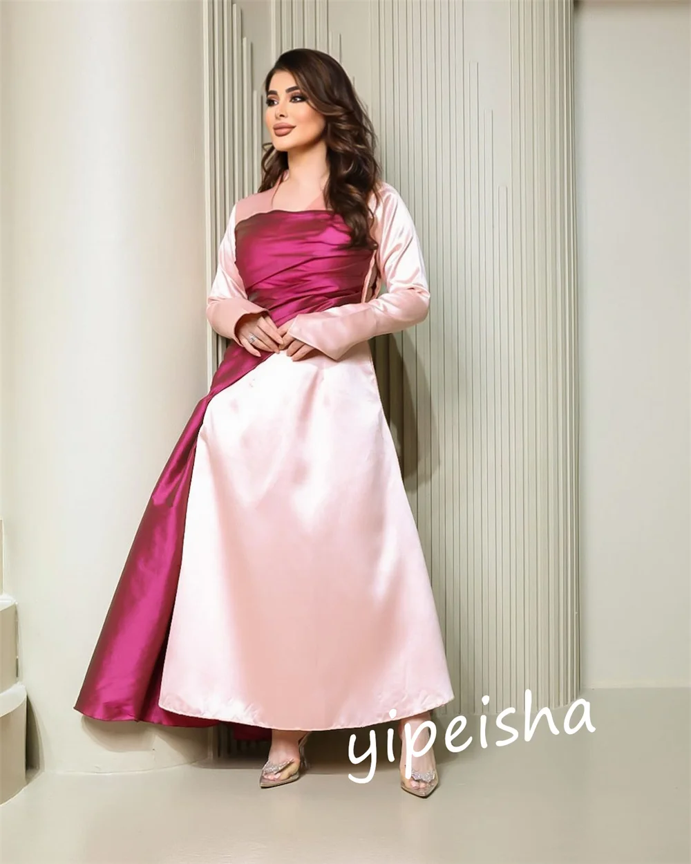 Рисунок 4 - Атласные плиссированные трапециевидные