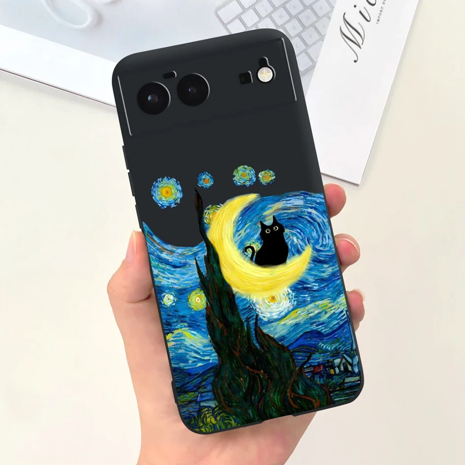 Astronaut-Themed Shockproof Silicone Case - Cute and Durable Cover