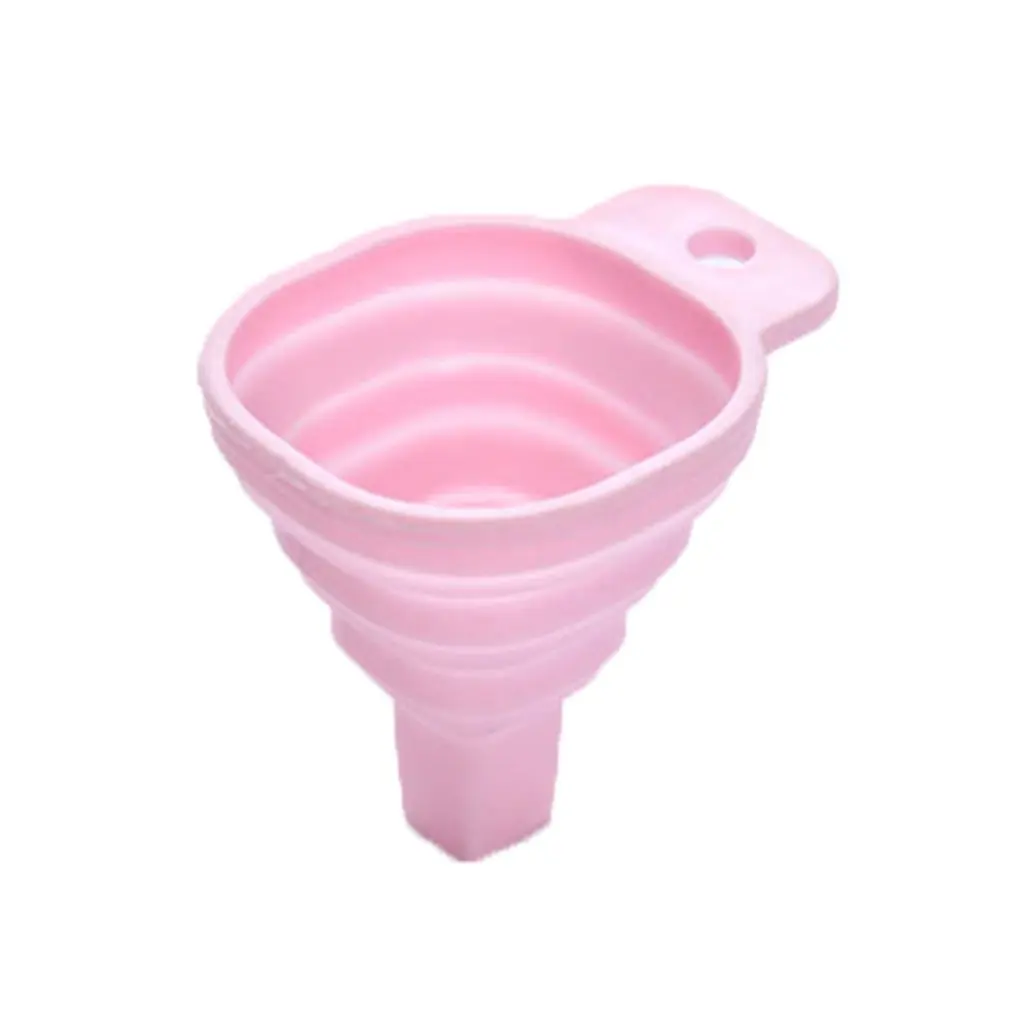 

Silicone Collapsible Foldable Funnel Household Kitchen Cooking Tools Portable Wine Mini Portable Oil Pot Funnel