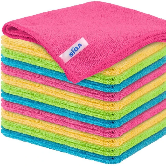 12Db 30X30Cm Autómosó Mikroszálas Törülköző Autó Tisztítószőrű Kendő Hemming Car Care Roth Részletes Autómosás Törölköző Szivacs - Image 2