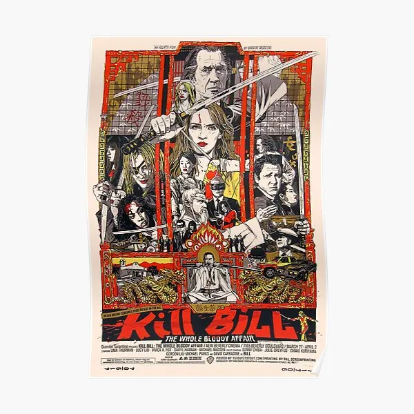 

Kill The Whole Bloody Affair Poster Decoration Home Art Room Mural Vintage Decor Wall Picture Modern Print Funny No Frame