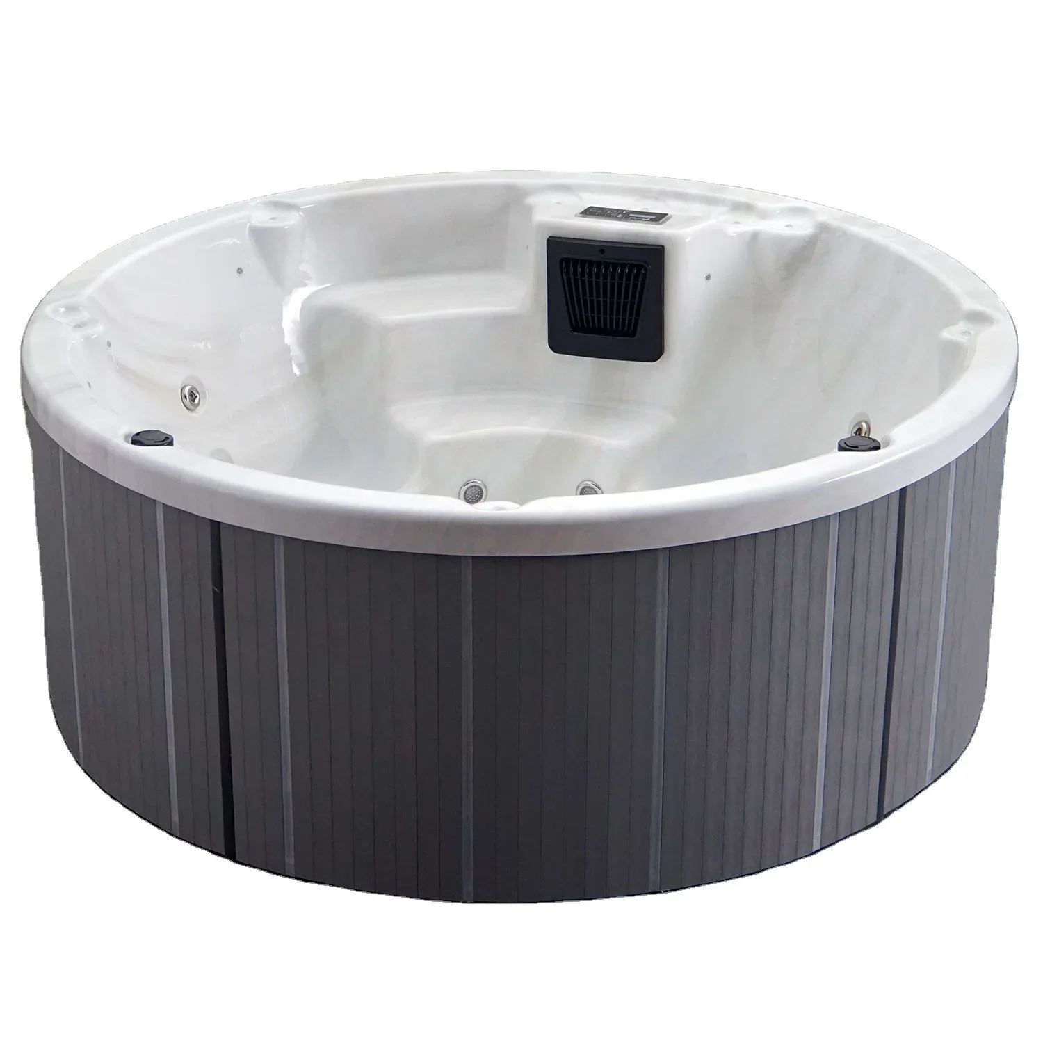 Hot Sale 6 Person Round Bathtub Outdoor Spa Round Hot Tub With CE 6